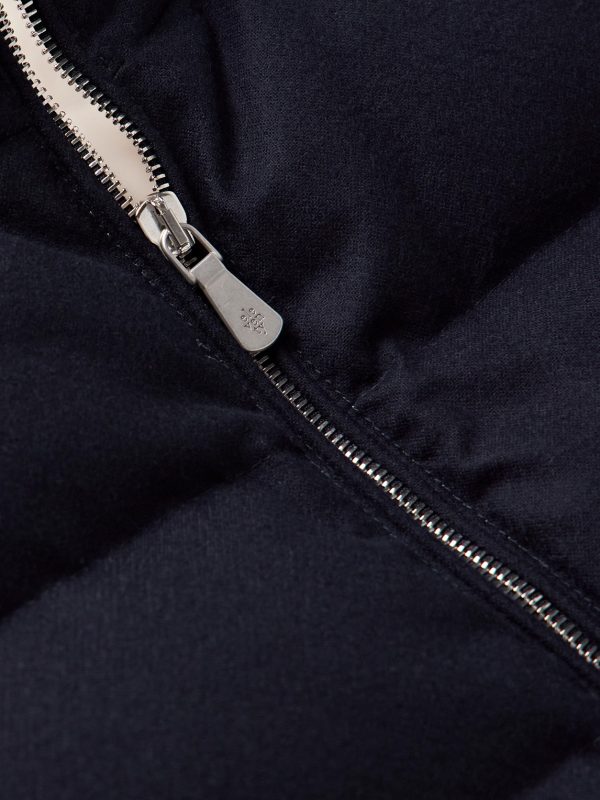 Quilted Wool Down Gilet - CU