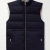 Quilted Wool Down Gilet