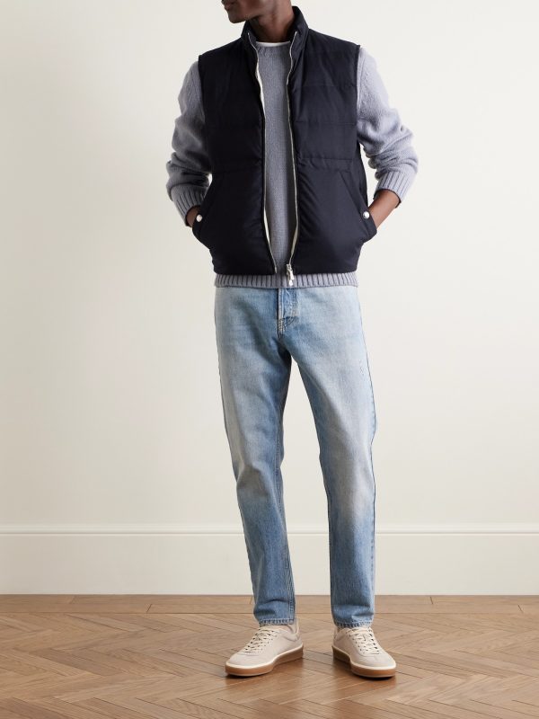 Quilted Wool Down Gilet - OU