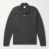 Ribbed Wool Zip-Up Cardigan Ribbed Wool Zip-Up Cardigan
