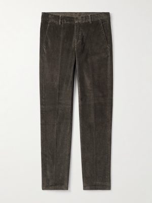 Straight-Leg Stretch Cotton and Modal-Blend Corduroy Trousers Straight-Leg Stretch Cotton and Modal-Blend Corduroy Trousers