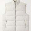 Quilted Tech Wool-Blend Down Gilet