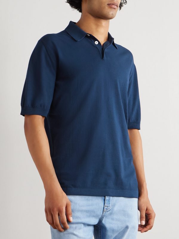 Garment-Dyed Cotton Polo Shirt - FR Garment-Dyed Cotton Polo Shirt - FR