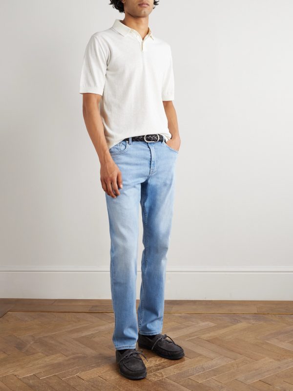 Garment-Dyed Cotton Polo Shirt - OU Garment-Dyed Cotton Polo Shirt - OU