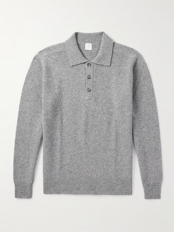 Wool-Blend Polo Shirt Wool-Blend Polo Shirt
