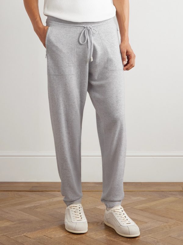 Tapered Cashmere Sweatpants - FR Tapered Cashmere Sweatpants - FR