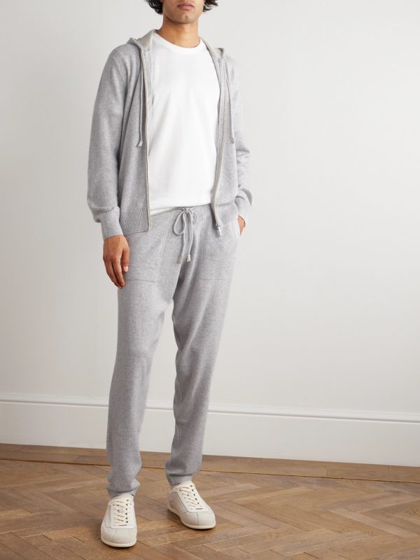 Tapered Cashmere Sweatpants - OU Tapered Cashmere Sweatpants - OU