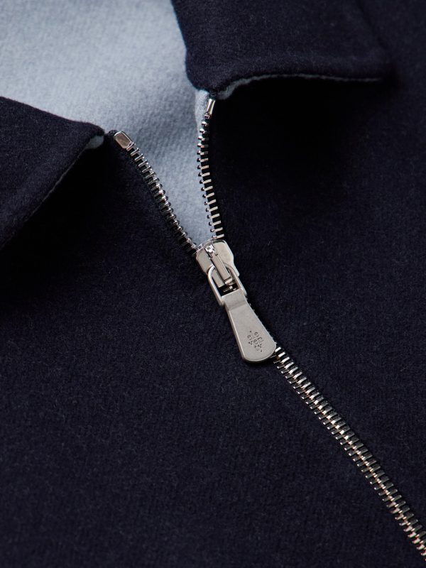Wool-Felt Bomber Jacket - CU Wool-Felt Bomber Jacket - CU