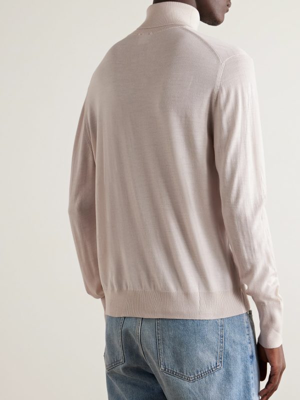 Wool Rollneck Sweater - BK Wool Rollneck Sweater - BK
