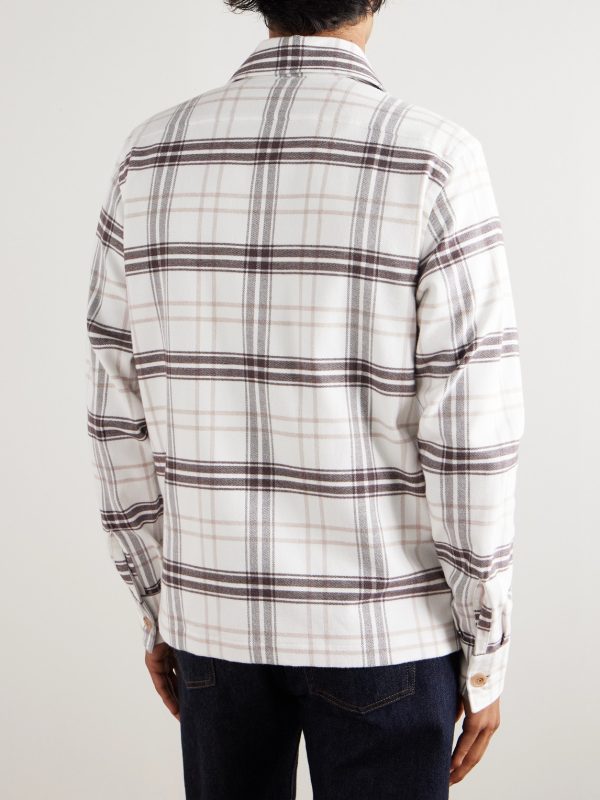 Checked Cotton Shirt - BK