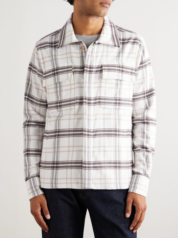 Checked Cotton Shirt - FR