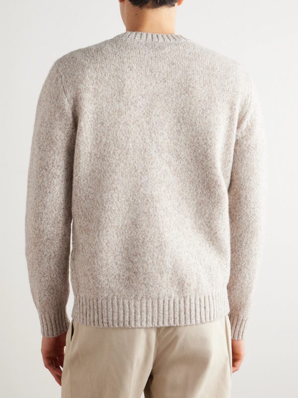 Slim-Fit Wool Sweater - BK