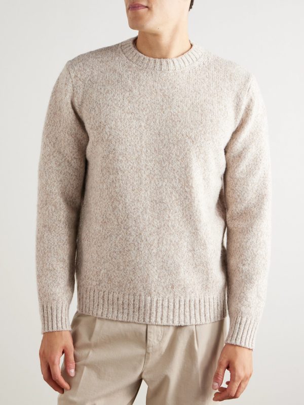 Slim-Fit Wool Sweater - FR