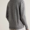 Wool-Blend Zip-Up Cardigan - BK
