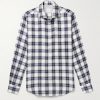 Checked Cotton and Lyocell-Blend Flannel Shirt