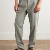 Tapered Pleated Stretch Cotton and Lyocell-Blend Twill Trousers - FR Tapered Pleated Stretch Cotton and Lyocell-Blend Twill Trousers - FR