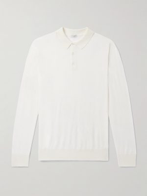 Wool, Silk and Cashmere-Blend Polo Shirt Wool, Silk and Cashmere-Blend Polo Shirt