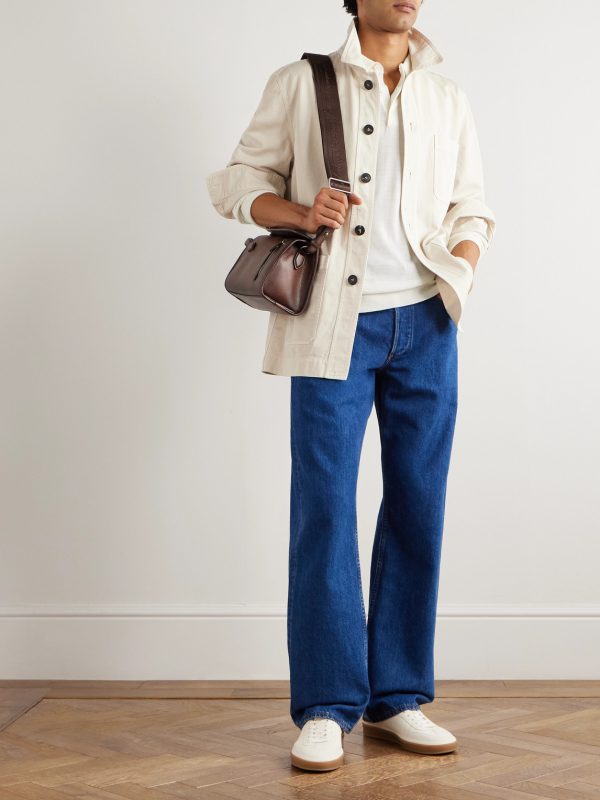 Wool, Silk and Cashmere-Blend Polo Shirt - OU
