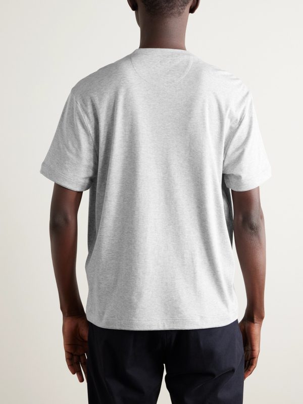 Cotton and Modal-Blend Jersey T-Shirt - BK
