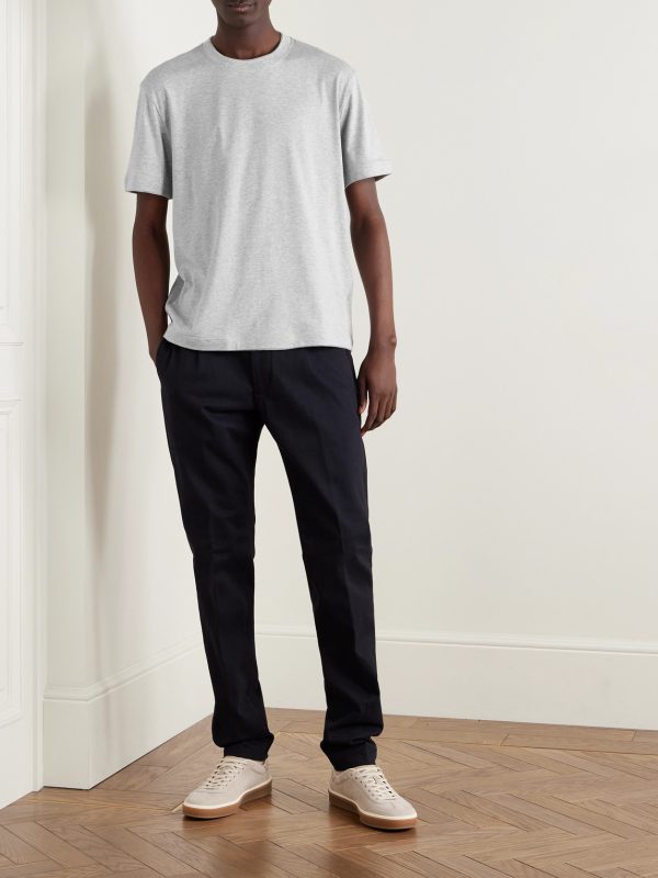 Cotton and Modal-Blend Jersey T-Shirt - OU