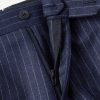 Slim-Fit Pinstriped Wool Suit Trousers - E1 Slim-Fit Pinstriped Wool Suit Trousers - E1