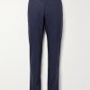 Slim-Fit Pinstriped Wool Suit Trousers Slim-Fit Pinstriped Wool Suit Trousers