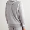 Cashmere Zip-Up Hoodie - BK Cashmere Zip-Up Hoodie - BK