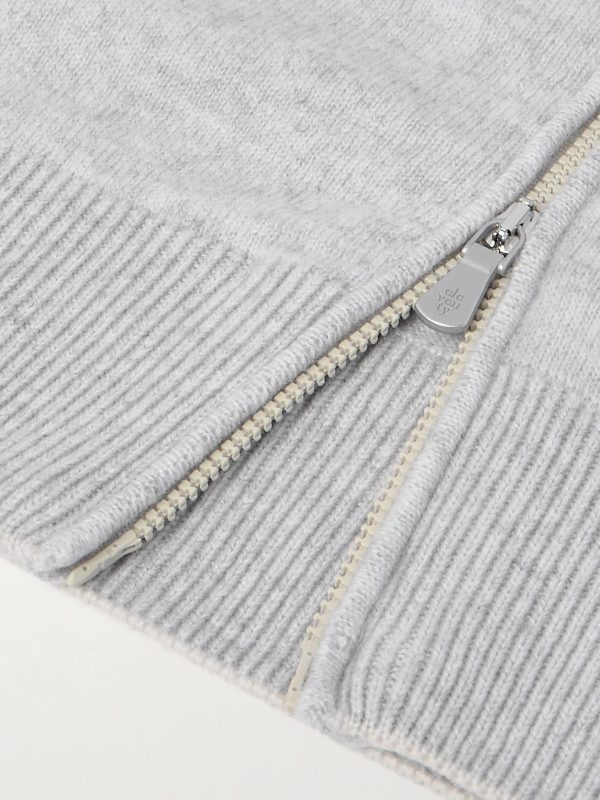 Cashmere Zip-Up Hoodie - E1 Cashmere Zip-Up Hoodie - E1