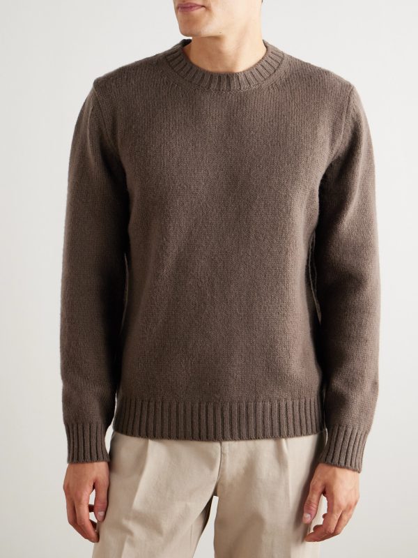 Slim-Fit Wool Sweater - FR Slim-Fit Wool Sweater - FR
