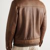 Slim-Fit Shearling Jacket - BK Slim-Fit Shearling Jacket - BK