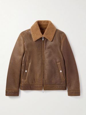 Slim-Fit Shearling Jacket Slim-Fit Shearling Jacket