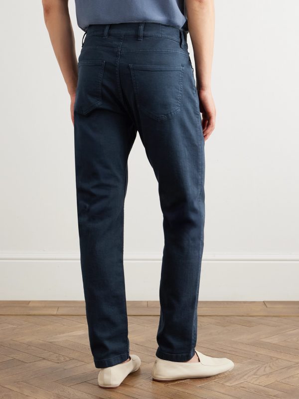 Slim-Fit Straight-Leg Jeans - BK