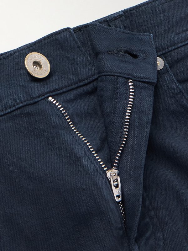 Slim-Fit Straight-Leg Jeans - E1