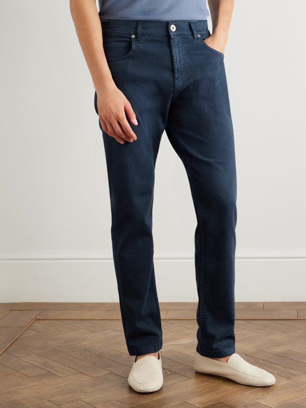 Slim-Fit Straight-Leg Jeans - FR