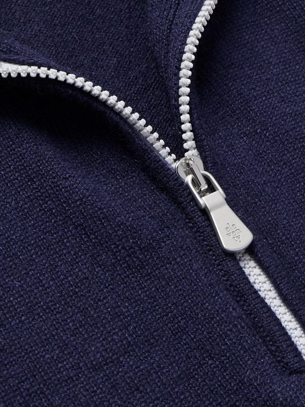 Cashmere Half-Zip Sweater - CU Cashmere Half-Zip Sweater - CU