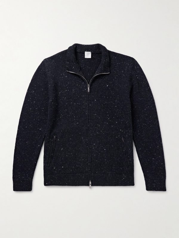 Wool-Blend Zip-Up Cardigan Wool-Blend Zip-Up Cardigan