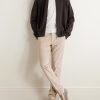Ribbed Wool Zip-Up Cardigan - OU