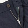 Straight-Leg Stretch Wool and Cashmere-Blend Trousers - E1 Straight-Leg Stretch Wool and Cashmere-Blend Trousers - E1