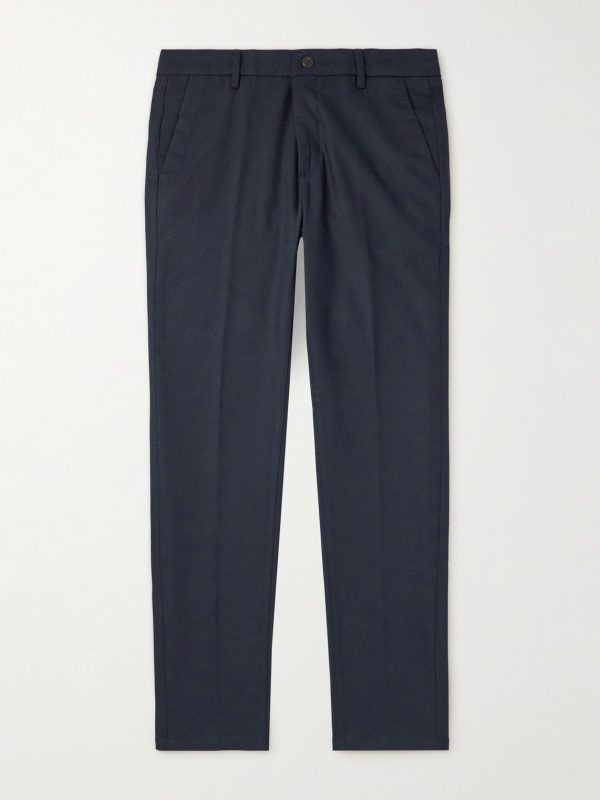 Straight-Leg Stretch Wool and Cashmere-Blend Trousers Straight-Leg Stretch Wool and Cashmere-Blend Trousers