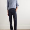 Straight-Leg Stretch Wool and Cashmere-Blend Trousers - OU Straight-Leg Stretch Wool and Cashmere-Blend Trousers - OU