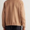 Wool-Felt Bomber Jacket - BK