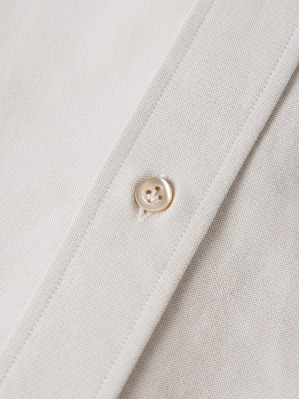 Button-Down Collar Cotton Oxford Shirt - CU