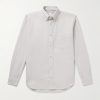 Button-Down Collar Cotton Oxford Shirt