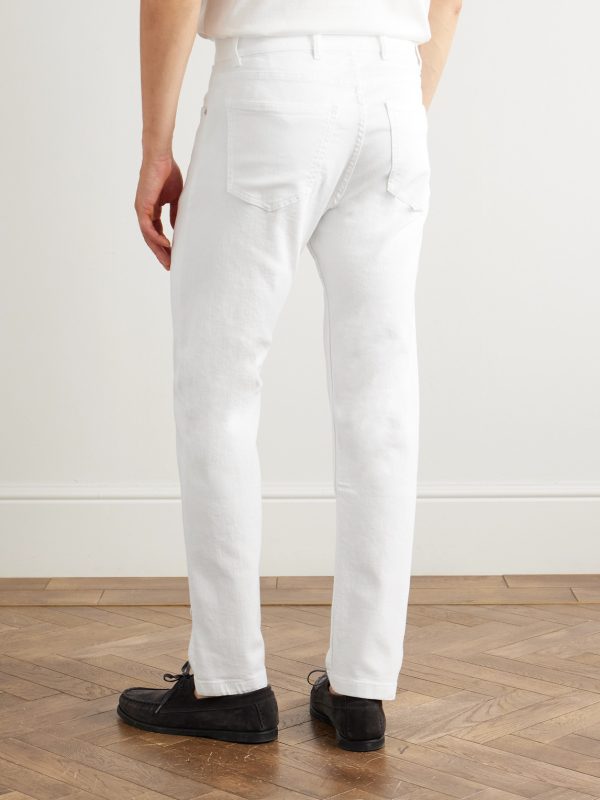 Slim-Fit Straight-Leg Jeans - BK Slim-Fit Straight-Leg Jeans - BK