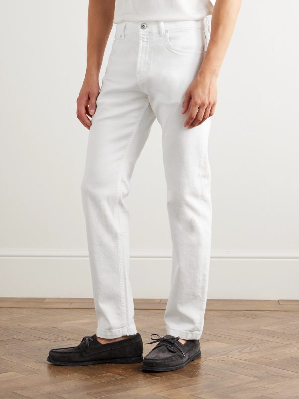 Slim-Fit Straight-Leg Jeans - FR Slim-Fit Straight-Leg Jeans - FR