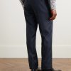 Slim-Fit Wool Suit Trousers - BK Slim-Fit Wool Suit Trousers - BK