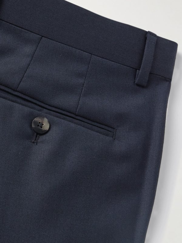 Slim-Fit Wool Suit Trousers - CU Slim-Fit Wool Suit Trousers - CU