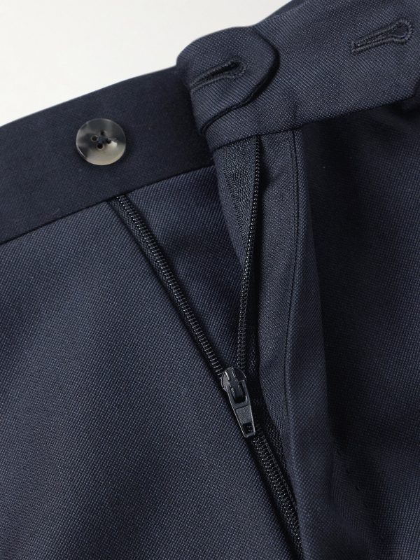 Slim-Fit Wool Suit Trousers - E1 Slim-Fit Wool Suit Trousers - E1