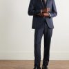 Slim-Fit Wool Suit Trousers - OU Slim-Fit Wool Suit Trousers - OU
