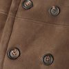 Double-Breasted Shearling Overcoat - E1 Double-Breasted Shearling Overcoat - E1